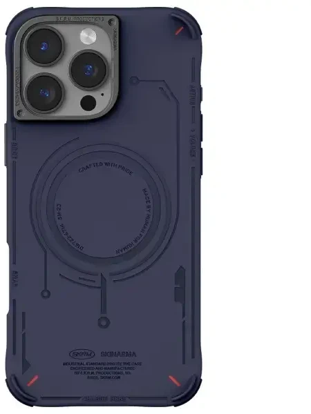 Skinarma dėklas Mecha Apple iPhone 16 Pro Max 6.9″ Magnetic Charging navy