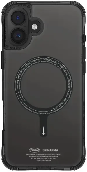 Skinarma dėklas Saido Apple iPhone 16 6.1″ Magnetic Charging juodos spalvos