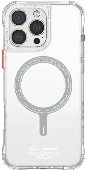 Skinarma dėklas Saido Apple iPhone 16 Pro 6.3″ Magnetic Charging clear