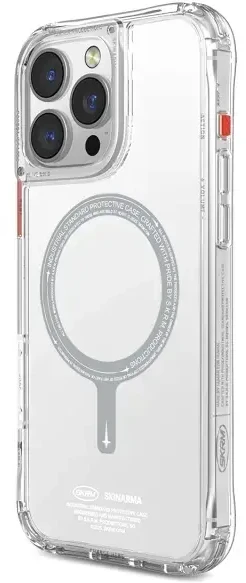 Skinarma dėklas Saido Apple iPhone 16 Pro Max 6.9″ Magnetic Charging clear