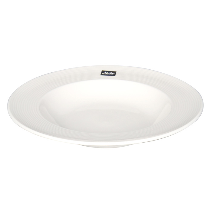 Maku Kitchen Life Deep lėkštė iš porceliano 22 cm