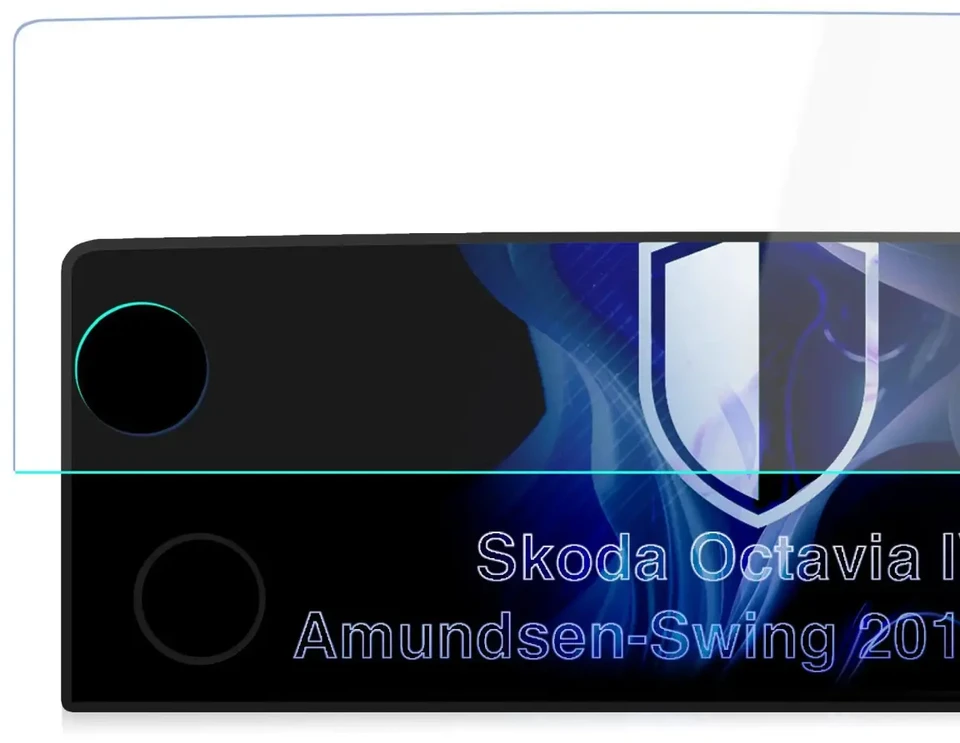 3Mk apsauga „Skoda Octavia IV Amundsen-Swing“ (2019–2024 m.) – 3mk „BladeShield“ centro ekranas