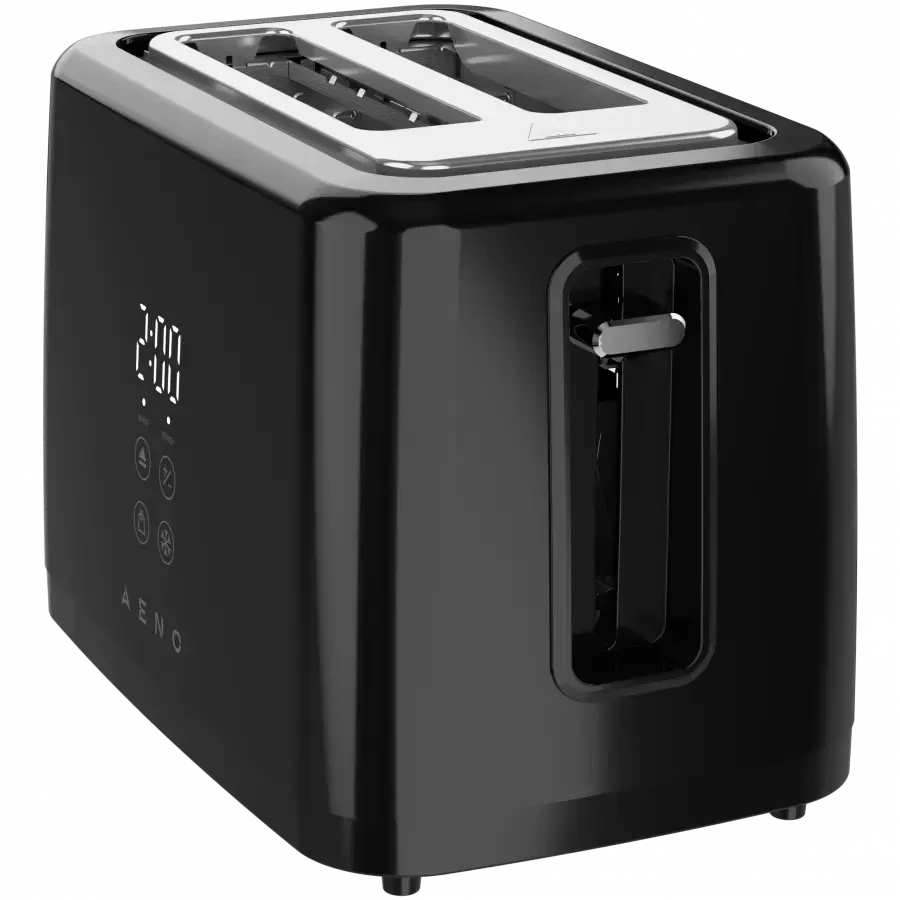 Skrudintuvas AENO TS2B Electric Toaster, 780-930W, Digital Ekranas, 7 Levels, Juodas