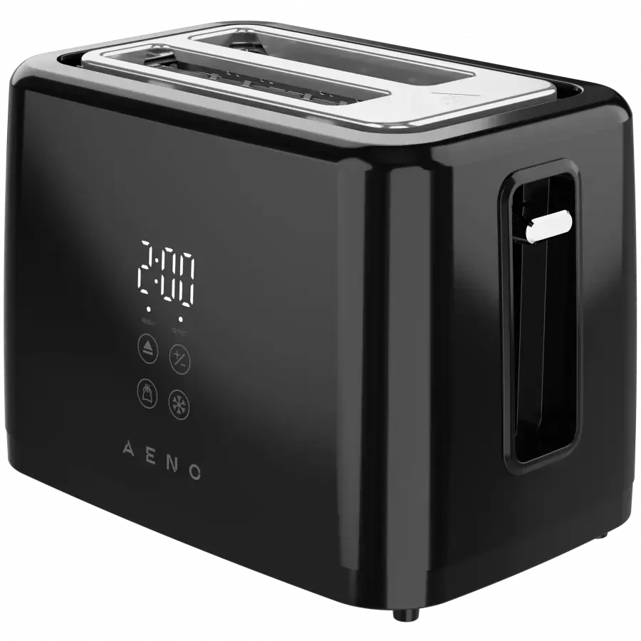 Skrudintuvas AENO TS2B Electric Toaster, 780-930W, Digital Ekranas, 7 Levels, Juodas