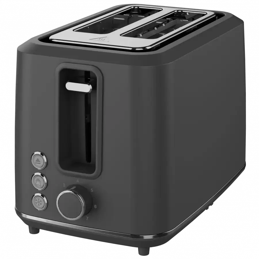 AENO TS1G elektrinis skrudintuvas, 920–1080 W, 2 lizdai, 7 lygiai, Pilkas