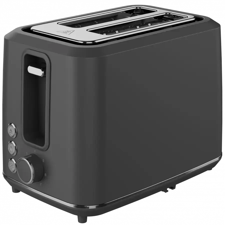 AENO TS1G elektrinis skrudintuvas, 920–1080 W, 2 lizdai, 7 lygiai, Pilkas