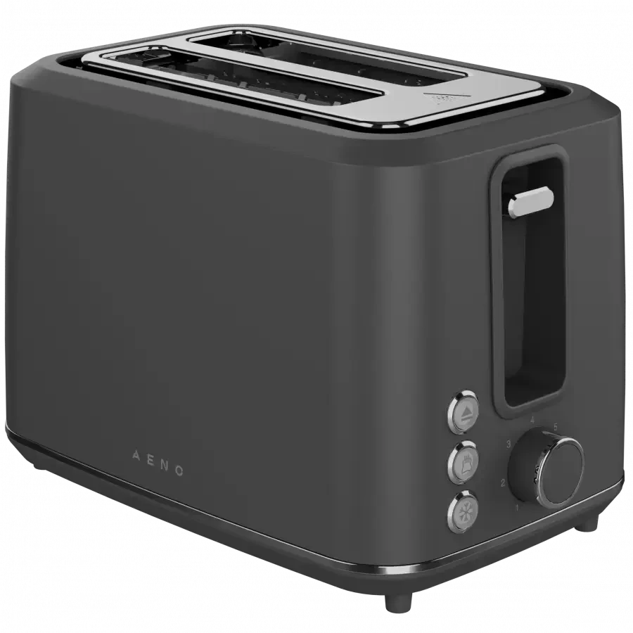 AENO TS1G elektrinis skrudintuvas, 920–1080 W, 2 lizdai, 7 lygiai, Pilkas