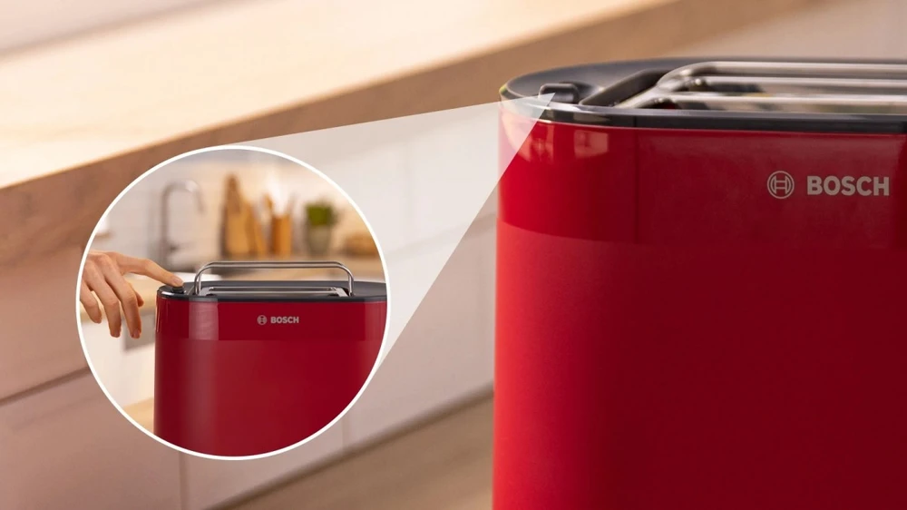 Sumuštinių keptuvas Bosch TAT2M124 Kompaktinis skrudintuvas, MyMoment, Raudona