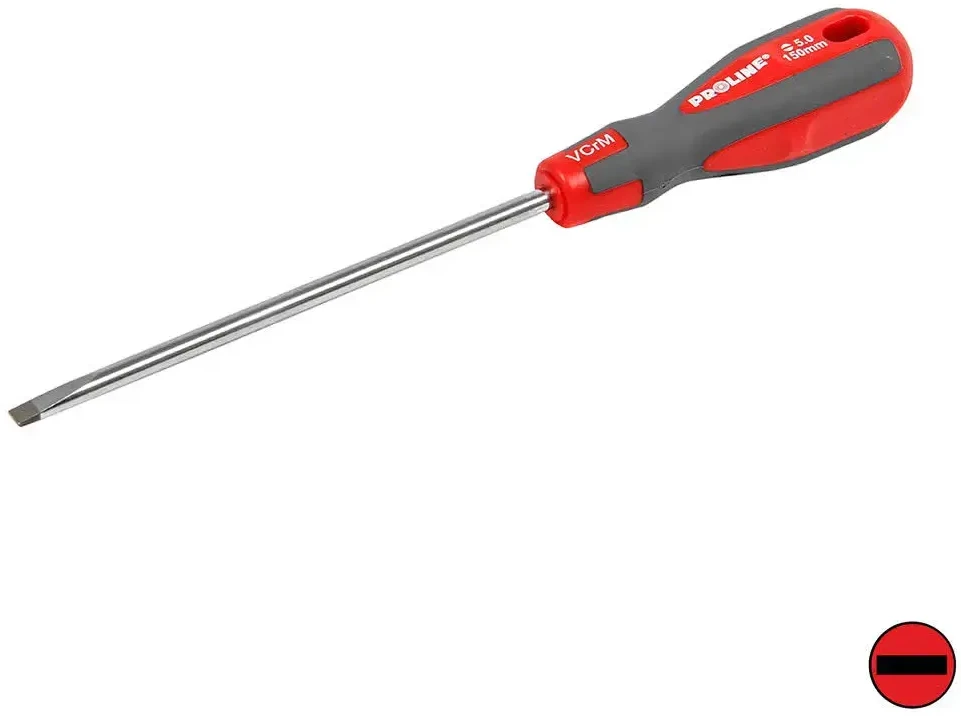 Wkrętak Plokščias atsuktuvas 6.0 * 38 mm profesionalus minkštas proline
