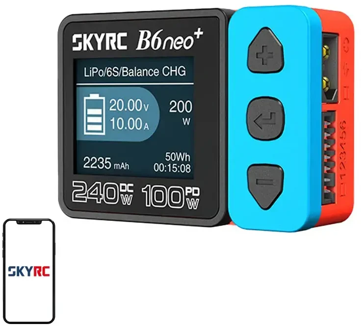 „SkyRC B6neo+“ išmanusis įkroviklis