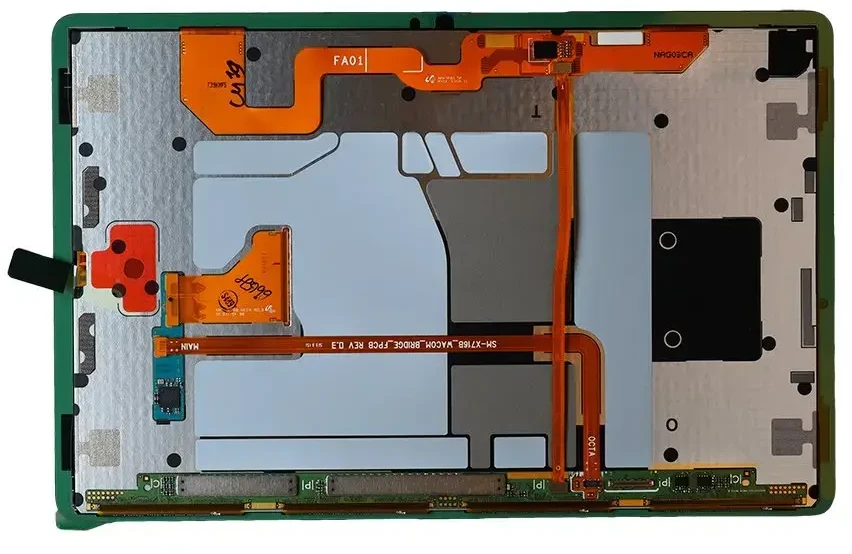 Skystųjų kristalų ekranas + jutiklinis blokas „Samsung X710/X716 Galaxy Tab S9 WiFi/5G Graphite“ (pakeitimų paketas)