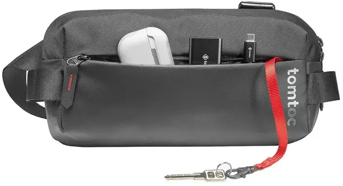 Tomtoc Explorer-T21 4-Liter Frame Bag (Juodas)