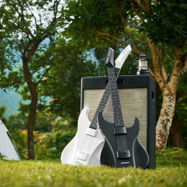 Gitara inteligentna AeroBand MIDI juoda