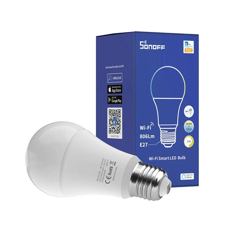 Sonoffas Išmanioji Balta LED lemputė Sonoff B02-B-A60