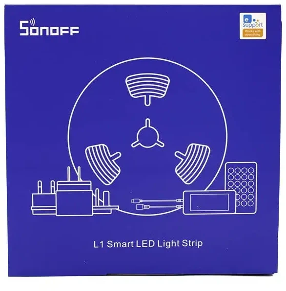 Sonoff L1 2m Išmanioji LED RGB juosta - rinkinys