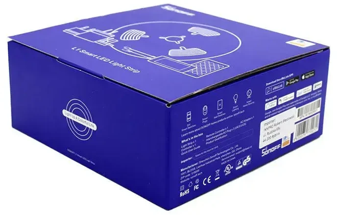 Sonoff L1 2m Išmanioji LED RGB juosta - rinkinys