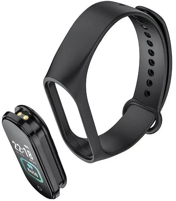 Smart sport bracelet Hoco GA08 juodas