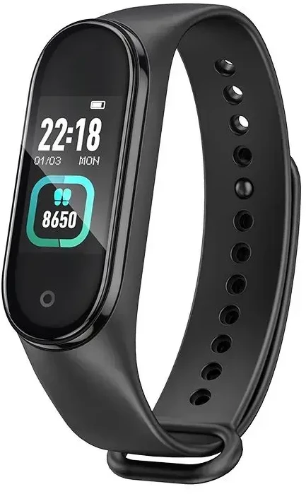 Smart sport bracelet Hoco GA08 juodas