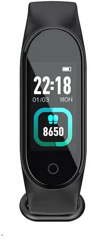 Smart sport bracelet Hoco GA08 juodas