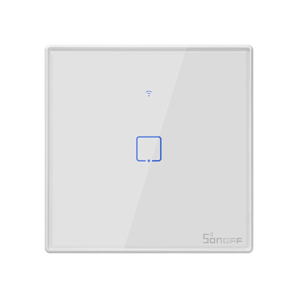 Išmanusis jungiklis WiFi + RF 433 Sonoff T2 EU TX - 1 kanalas
