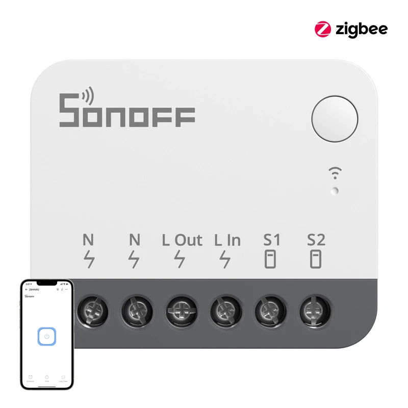 SONOFF ZBMINI Extreme (ZBMINIR2) Zigbee 3.0 išmanioji relė