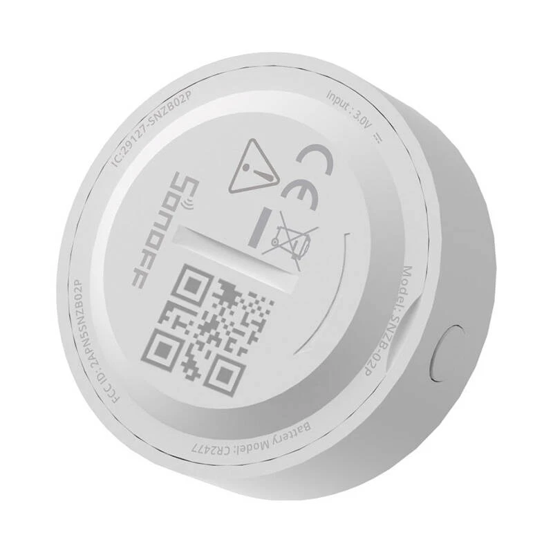 Sonoff SNZB-02P Zigbee 3.0 temperatūros ir drėgmės sensorius