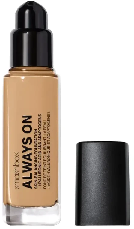 „Smashbox“ ilgai išliekantis makiažas „Always On“ (odą balansuojantis makiažo pagrindas), 30 ml, M10W