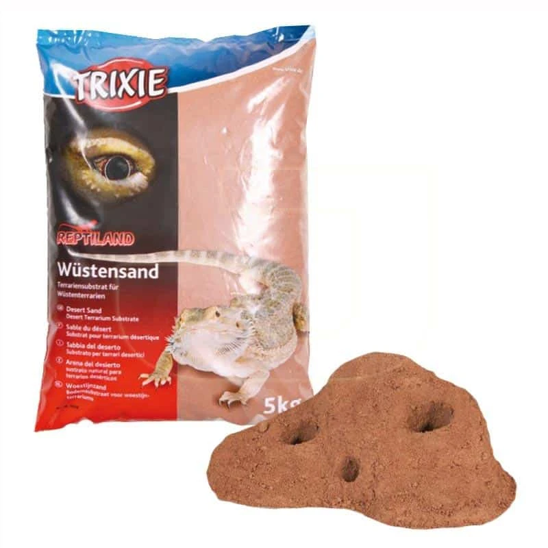 Trixie Desert smėlis terariumams, 5kg raudonas