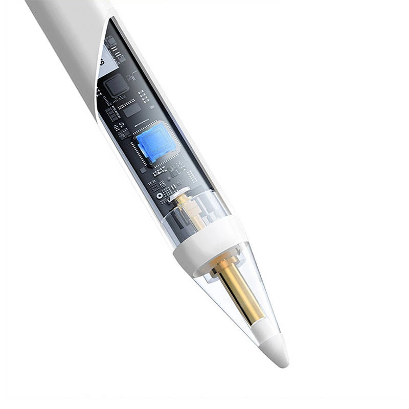Smooth Writing 2 Baseus Stylus Lite su LED indikatoriumi Balta