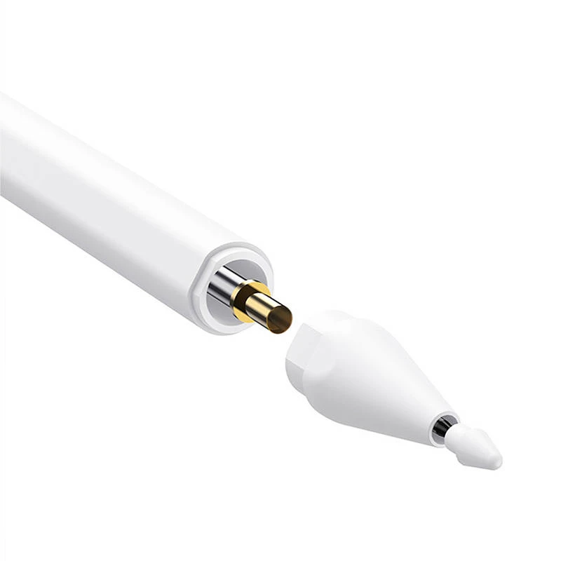 Smooth Writing 2 Baseus Stylus Lite su LED indikatoriumi Balta