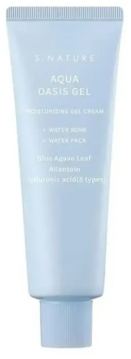 S.Nature Aqua Oasis Moisturizing Daily Gel Kreminis For Face, 80 ml