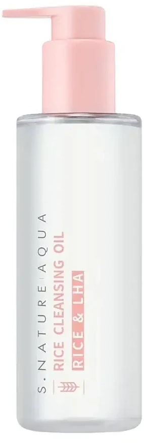 S.Nature Aqua Rice Cleansing & Purifying Cleansing Oil For Face, 200 ml