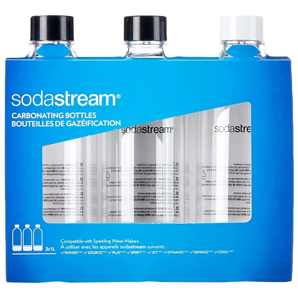 Sodastream Butelki 3x 1L Standard