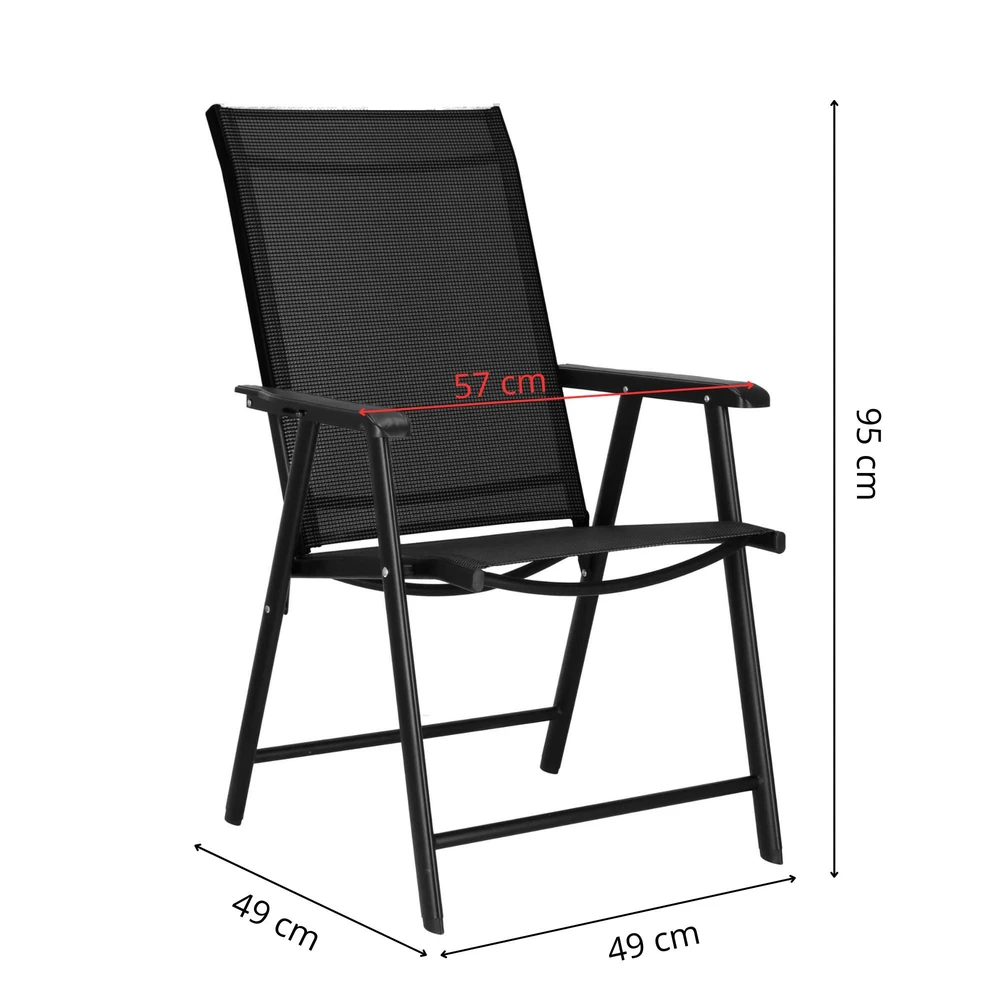 Sulankstoma sodo kėdė Springos GF0079, 57x66x95 cm