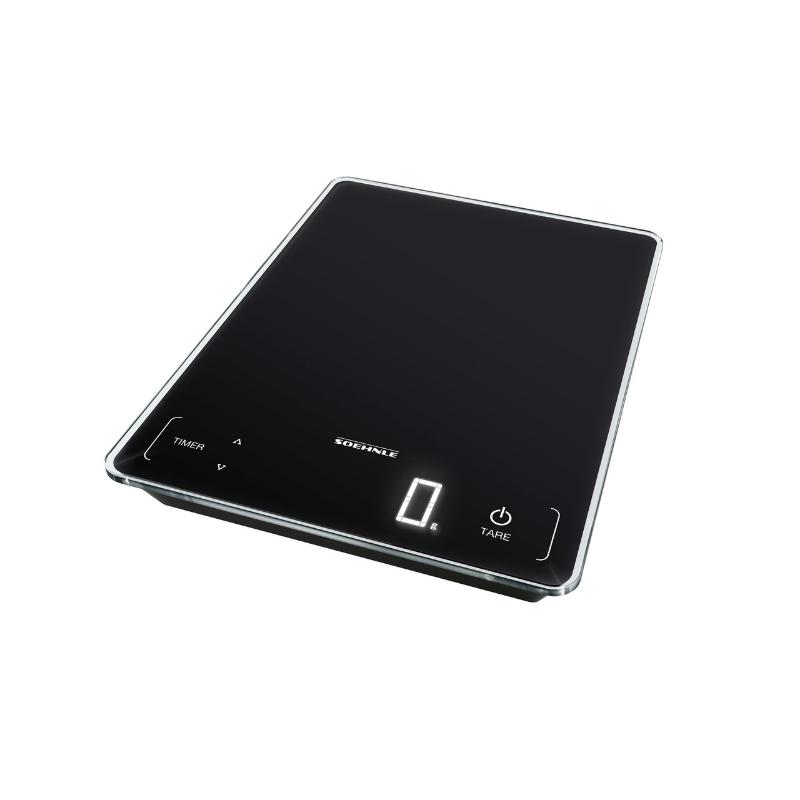Virtuvinės Svarstyklės - Soehnle Scale Page Profi 100 15kg 275x220x35mm Juoda