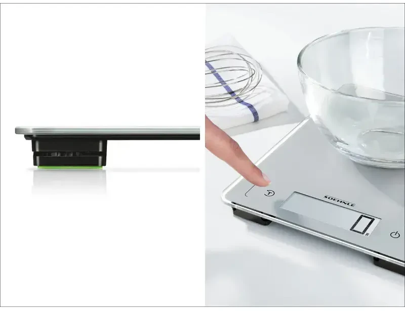 Virtuvinės svarstyklės Soehnle Pigūs „Cheap Page Aqua Proof“, 10 kg, atsparūs vandeniui