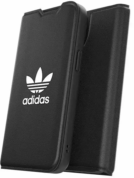 Dėklas Adidas OR Booklet Case BASIC iPhone 14 6.1" juoda balta juodas baltas 50181