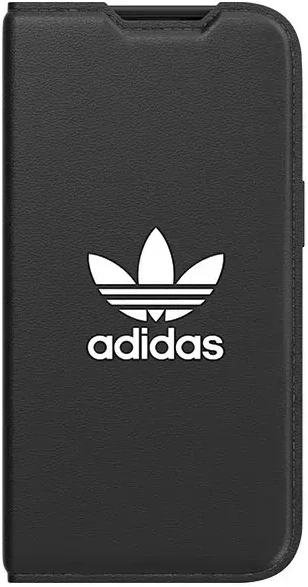 Dėklas Adidas OR Booklet Case BASIC iPhone 14 6.1" juoda balta juodas baltas 50181