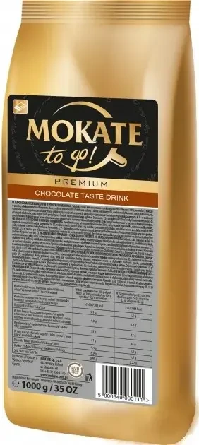Šokoladinis gėrimas MOKATE To Go Premium, automatas, 1kg
