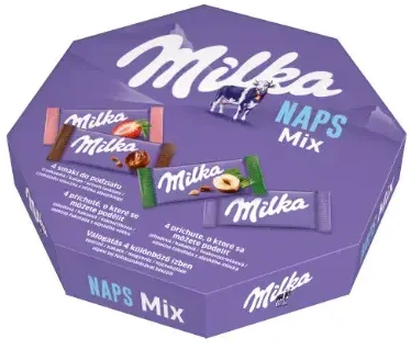 Šokoladiniai saldainiai MILKA Mix Single, 138 g