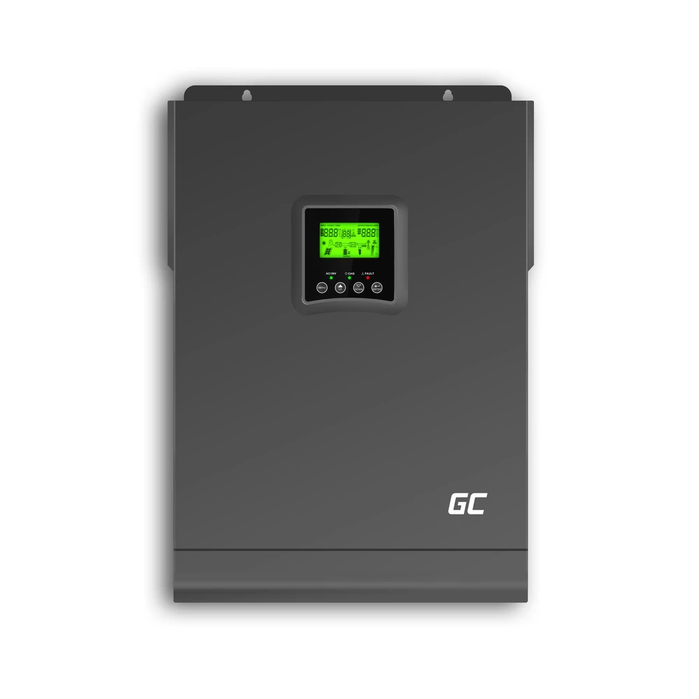 Green Cell Žalias Cell Žalias Cell saulės energijos inverteris su MPPT saulės įkrovikliu 48VDC 230VAC 3000VA/3000W