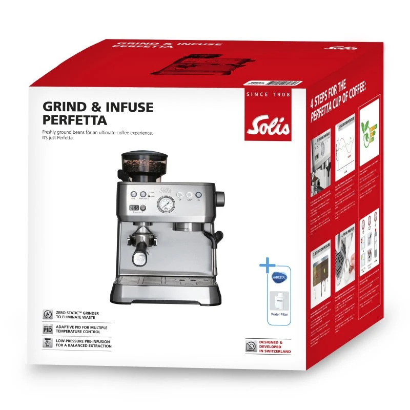 Kavos aparatas Solis SOL98036 Perfect Infuse Grind