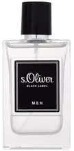 s.Oliver Juodas Label Men EDT tualetinis vanduo vyrams, 30 ml