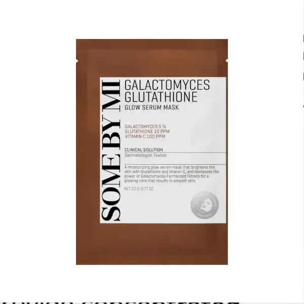 Veido kaukė SOME BY MI GALACTOMYCES GLUTATHIONE GLOW SERUM MASK [22g]-22g