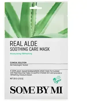 Some By Mi Real Aloe Soothing Sheet Mask For Face, 20 g