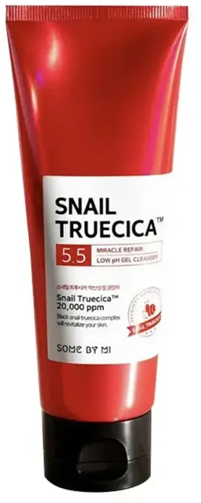 Veido prausiklis SOME BY MI SNAIL TRUECICA MIRACLE REPAIR LOW pH GEL CLEANSER [100ml]-100ml