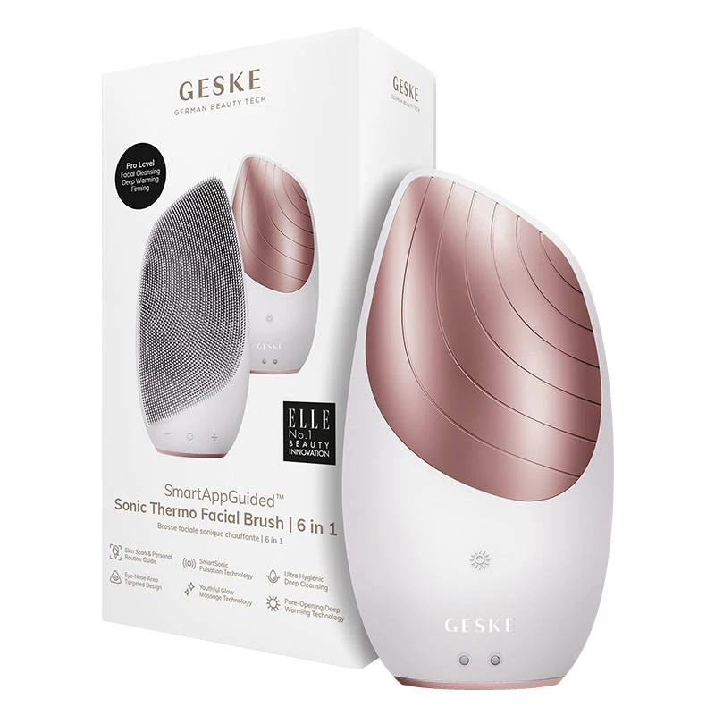 Geske „Sonic Thermo Facial 6 in 1“ veido šveitiklis su programėle (žvaigždžių šviesa)
