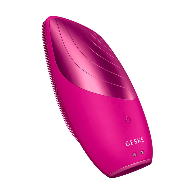 Geske „Sonic Thermo Facial 6 in 1“ veido šveitiklis su programėle (rausvai raudonas)