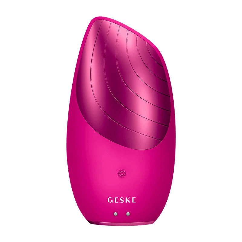 Geske „Sonic Thermo Facial 6 in 1“ veido šveitiklis su programėle (rausvai raudonas)