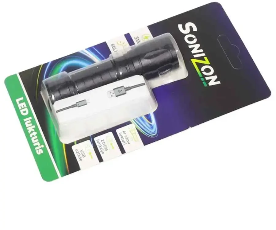 Sonizon Žibintuvėlis LED 3W 60lm